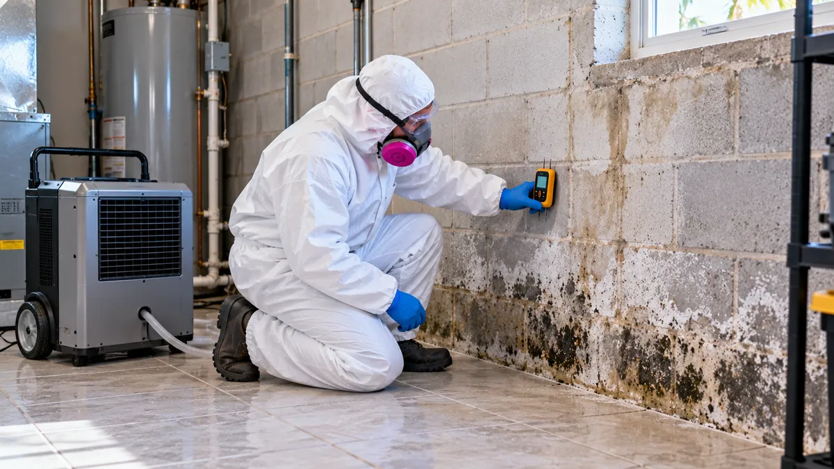 Basement Mold Removal in North Palm Beach